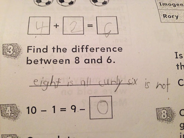 My 8-Year-Old Son Takes His Homework Directions Literally