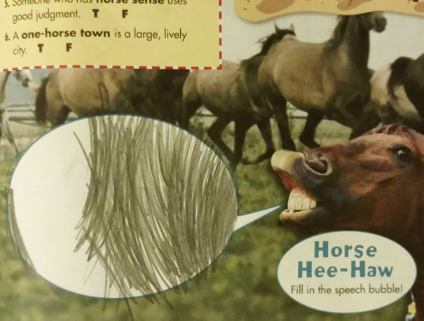 4yo Daughter Is Taking The Directions Very Literally