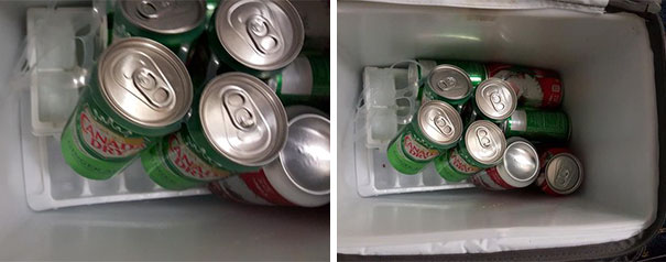 I Asked My 11 Year Old To Put Two Trays Of Ice Cubes In The Cooler Meaning Empty Them In. She Took Me Literally