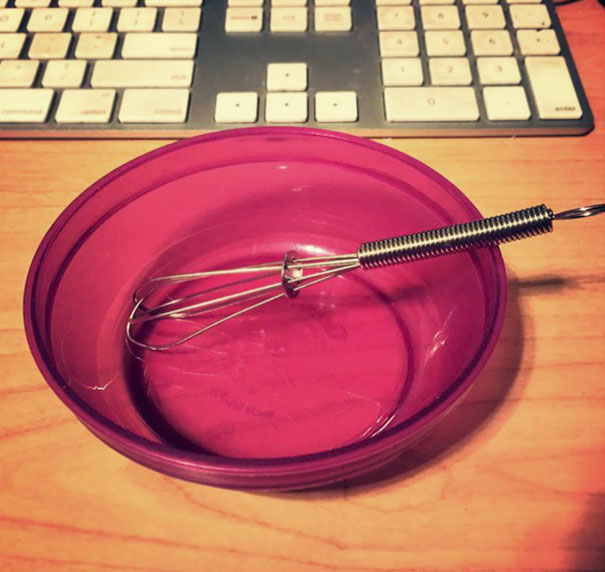 Told The 2Yo I Had To Finish Some Mixes Tonight - She Left This On My Desk For Me