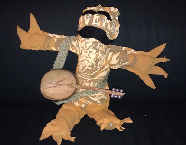 On My Birthday, 10-Year-Old Sister Asked Me What Kind Of Stuff I Liked. I Told Her Mustaches, Guitars And Sloths. She Went Into Her Room And Came Back An Hour Later With This