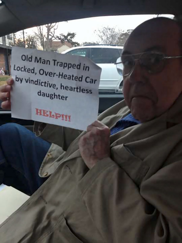 My Dad Likes To Get Up To Hijinks When Left Alone