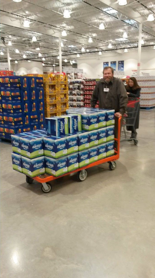 My Mom Asked My Dad If He Was Man Enough To Pick Her Up Something After He Got Off Of Work, So He Sent Her This