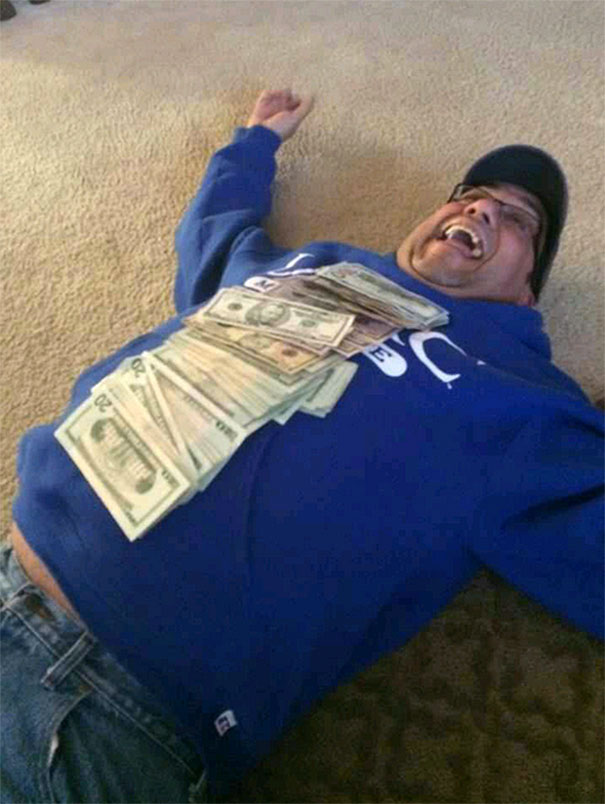 Asked My Dad What He Was Doing With His Tax Return And He Sent Me This