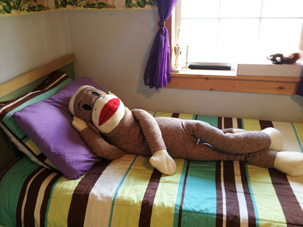 Came Home From School, And Mom Had Cleaned My Room, And ... This. ... Wtf?