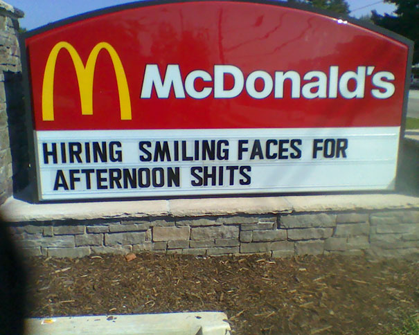 Mcdonald's Is Always Hiring
