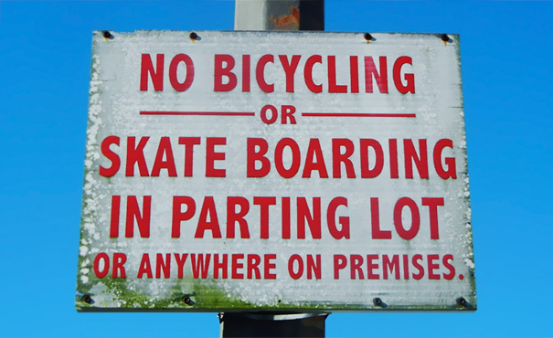 What Is Allowed In "Parting" Lot Then