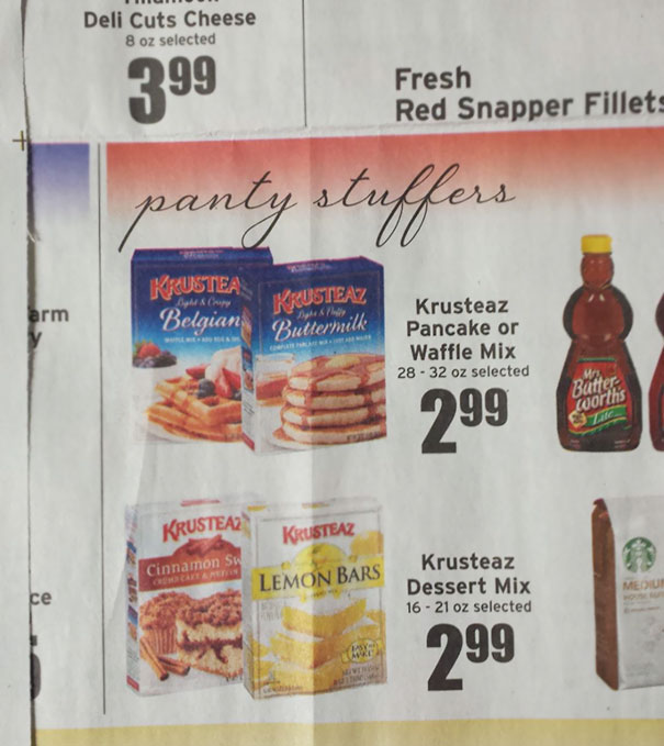 Someone Missed One Letter In My Local Grocery Store's Ad And It Made Me Laugh All Day