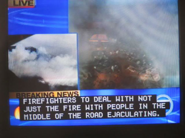 Firefighters Had To Deal With Not Just The Fire, But...