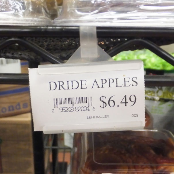 Dride Apples