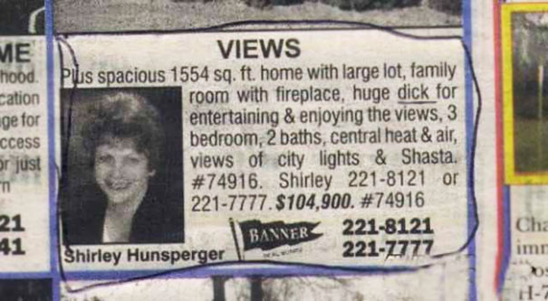 Found A Woman's Perfect House. Perfect For Entertaining