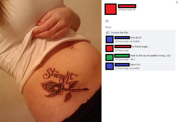 Unfortunately, Her Friend "Angle" Is Just As Bad At Spelling As She Is