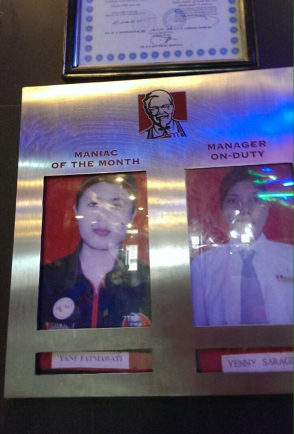 She's A Maaaaaniac, Maaaaniac At The Kfc