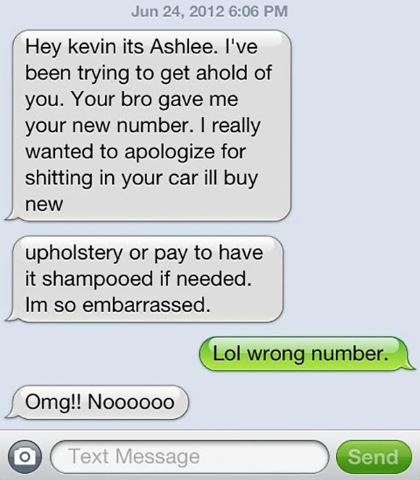 105 Of The Funniest Wrong Number Texts Ever.