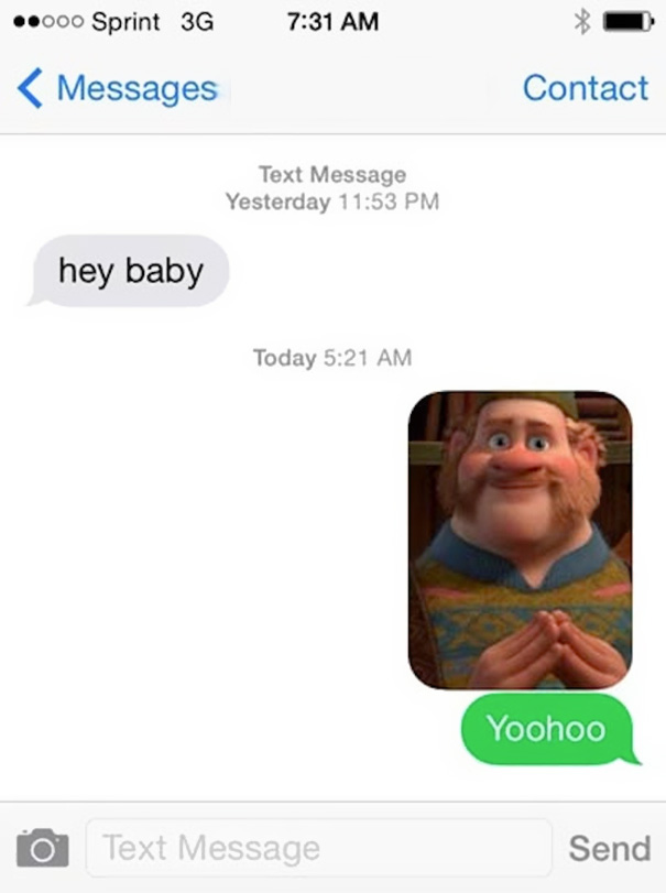 Wrong Number Text