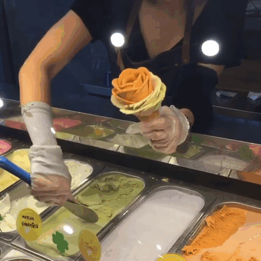 Gelato Glowers Ice-cream