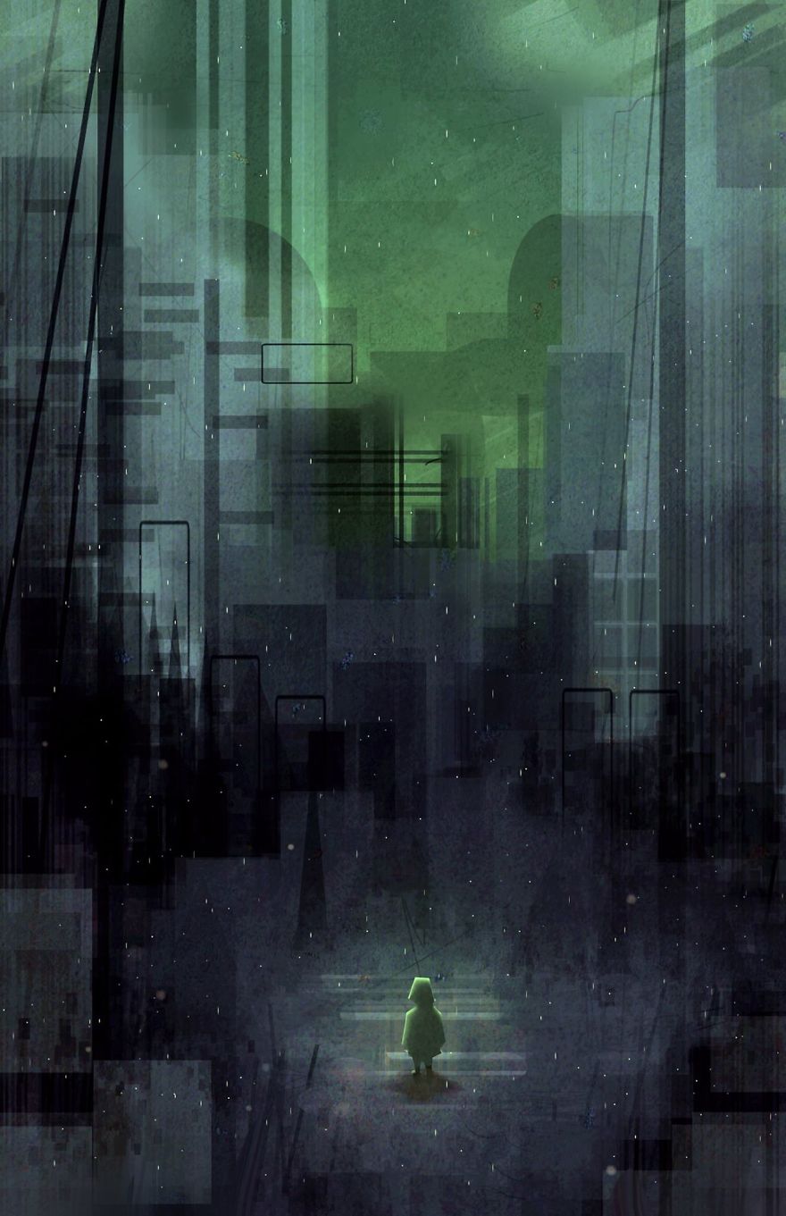 Geometric Land And Cityscapes