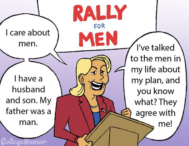 If The Government Was All-Female And Treated Men Like It Treats Women (5 Pics)