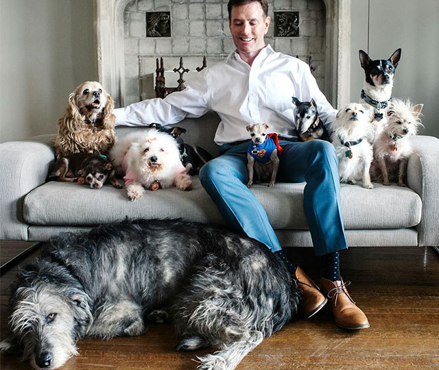 Guy Loves Adopting Old Animals