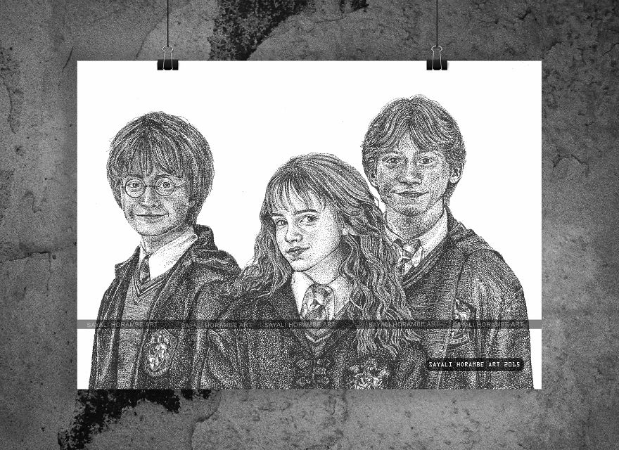 I Draw Millions Of Dots To Create These Images I Draw Millions Of Dots To Create These Images