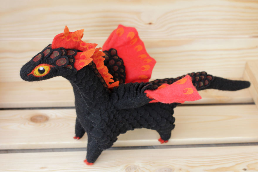 Felted-dragons-alena-bobrova