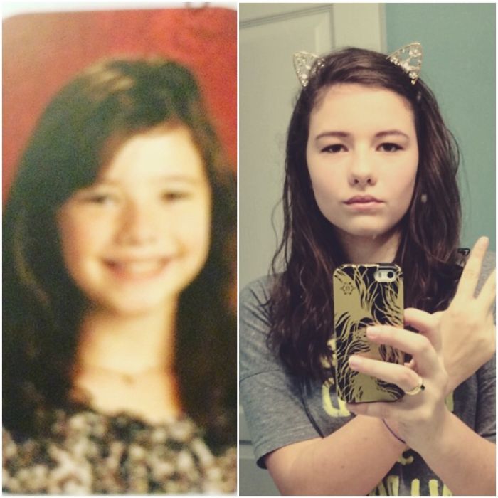 Me In 4th Grade V.s Me Now. I Think I've Improved A Bit