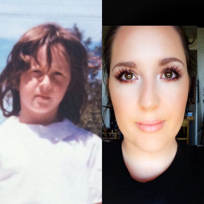 Me At Age 9-10 Vs Me Now