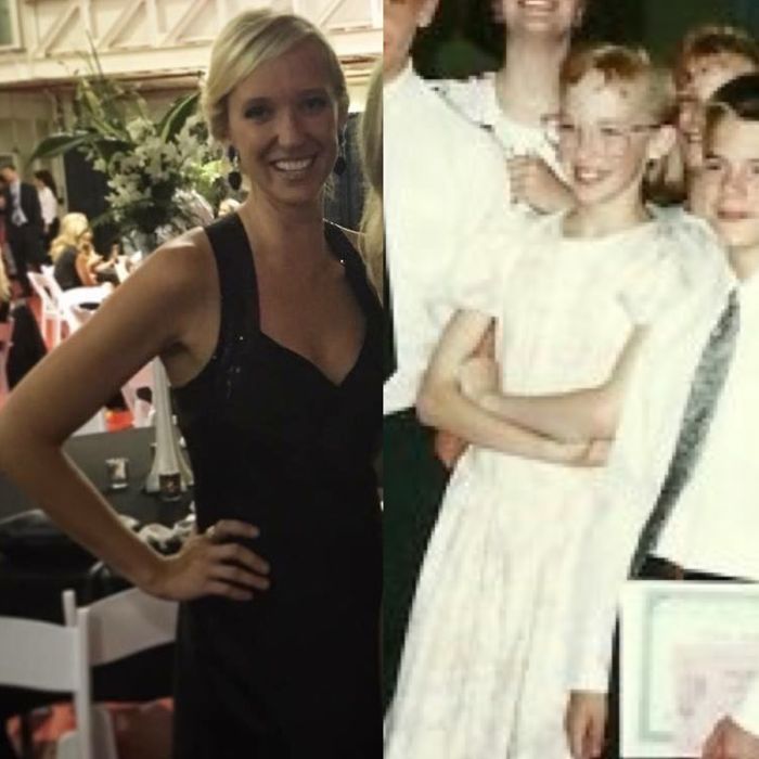 6th Grade Short-hair, Giant Glasses, Beanpole Woes... Forward To Age 36. Thank God For Time.