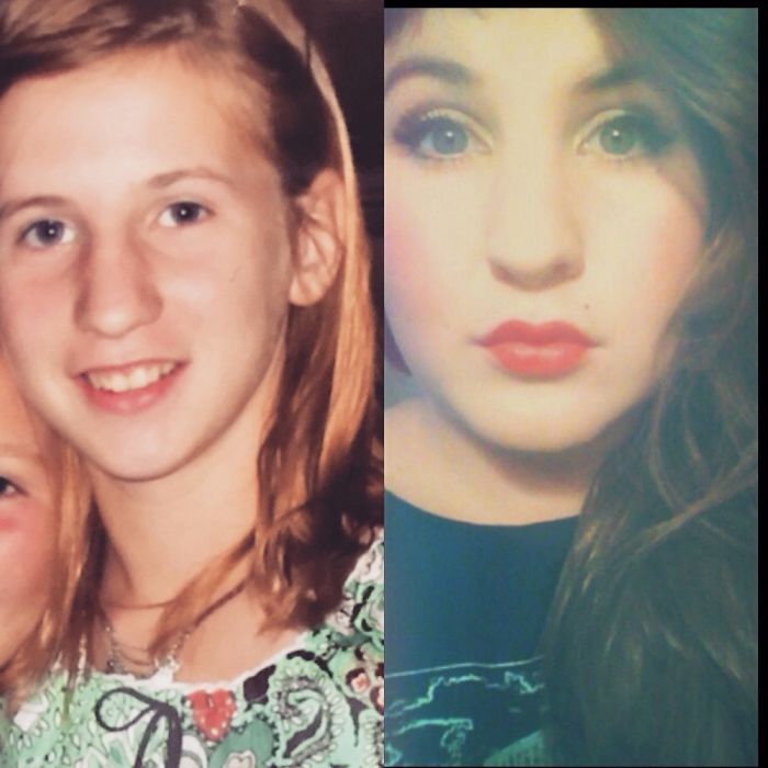 At Age 12 And Age 22 ❤️