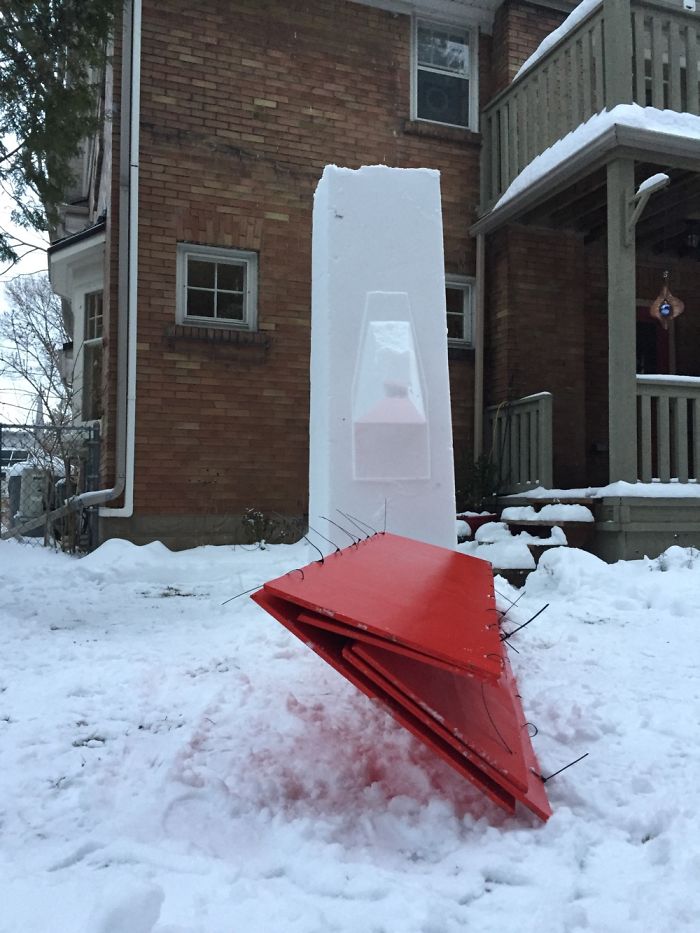 How To Make A Giant 8' Snow Sculpture How To Make A Giant 8' Snow Sculpture