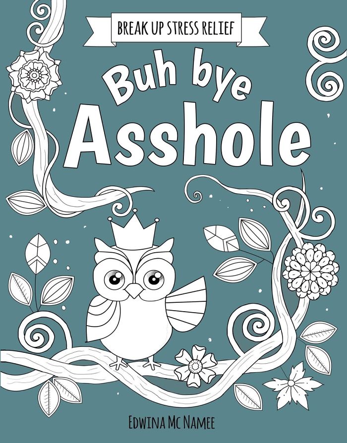 Break Up Stress Relief Coloring Book