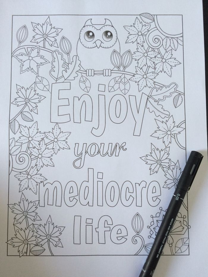 Break Up Stress Relief Coloring Book