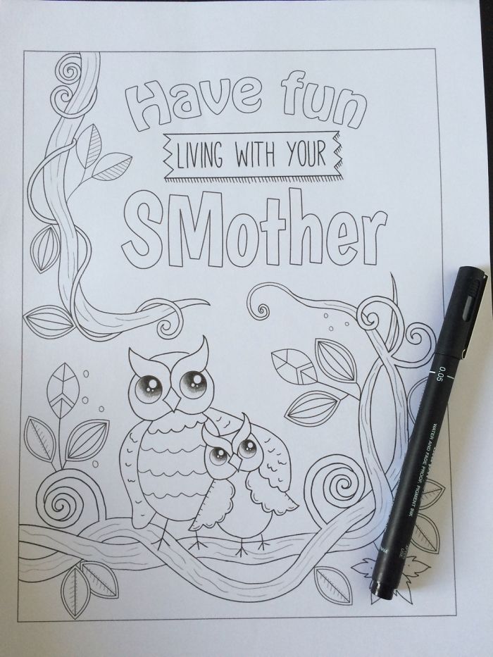 Break Up Stress Relief Coloring Book