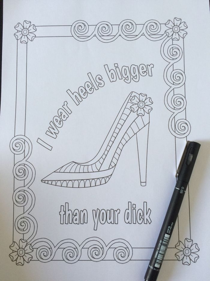 Break Up Stress Relief Coloring Book