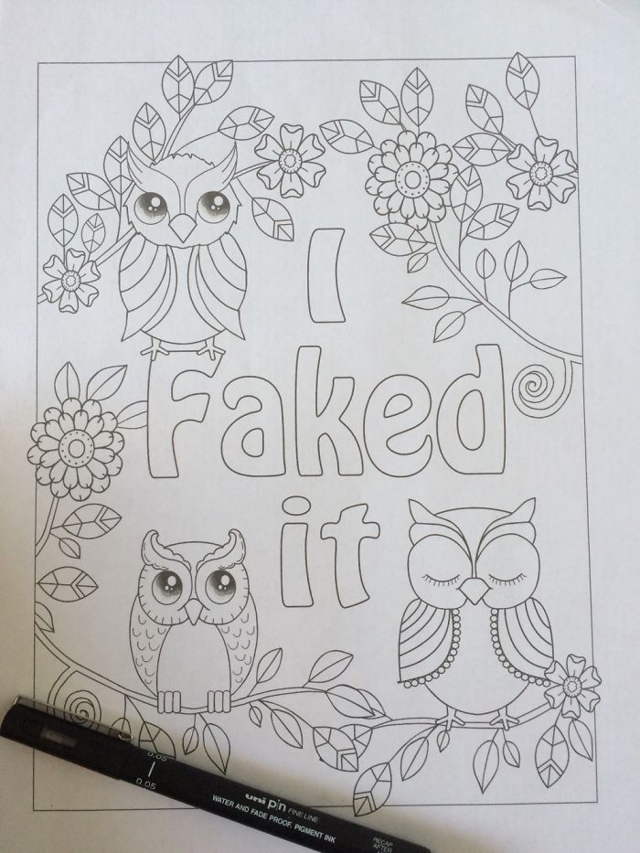 Break Up Stress Relief Coloring Book