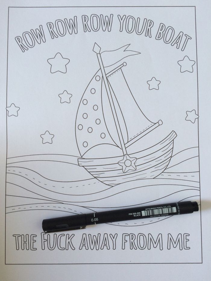 Break Up Stress Relief Coloring Book
