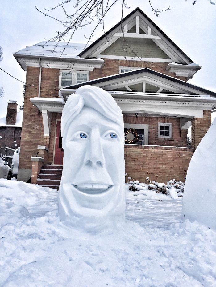 How I Created Timothy, A 7' Snow Sculpture. How I Created Timothy, A 7' Snow Sculpture.