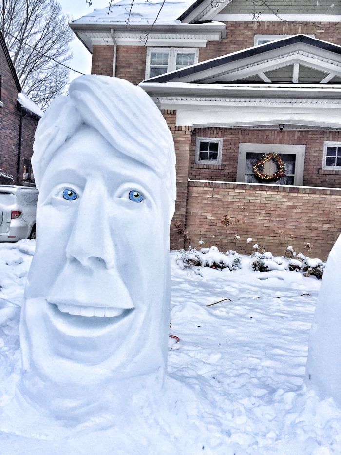 How I Created Timothy, A 7' Snow Sculpture. How I Created Timothy, A 7' Snow Sculpture.