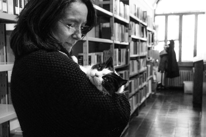 Byron & Claudia At The Classense Library