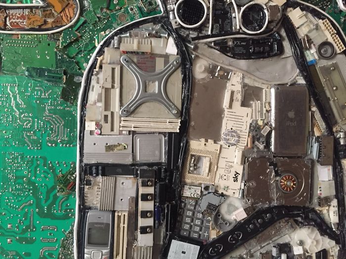 Star Wars Art That I Created Using Broken Down Electronics