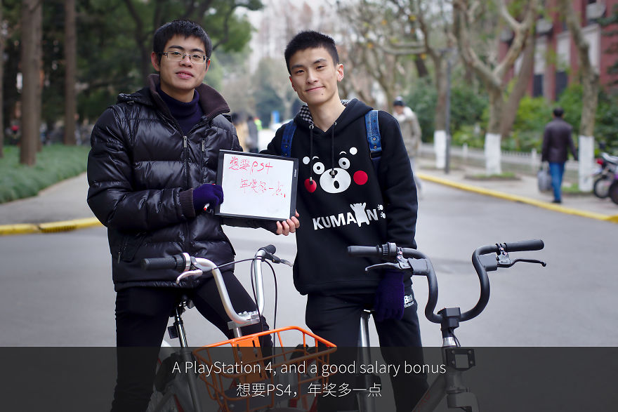 I Asked 100 People In Shanghai And San Francisco What They Wished For The New Year