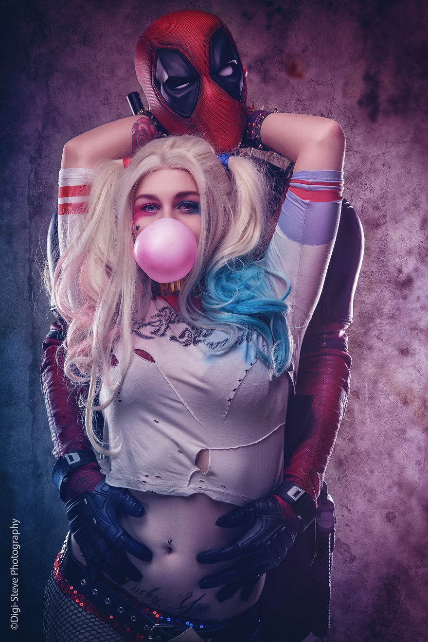 Photographer Recreates Harley Quinn And Deadpool Fan-Art! The Results Are Awesome! Photographer Recreates Harley Quinn And Deadpool Fan-Art! The Results Are Awesome!