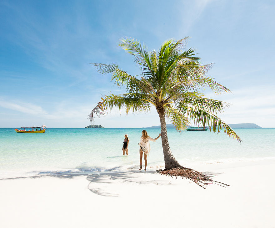 Koh Rong, Cambodia. We Got A Journalist Coming To Visit Us From South Africa. In The End Of The Day We Made A New Friend!