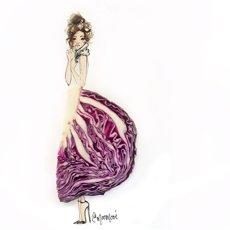 Flower Fashion Illustrations