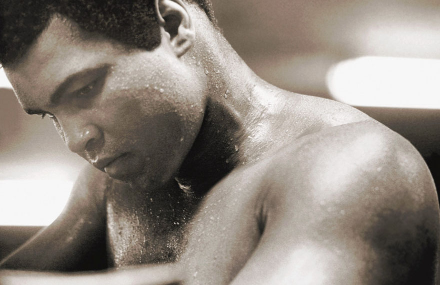 Muhammad Ali At The Fifth Street Gym, Miami Beach, Florida, Shortly After His Loss Of The World Heavyweight Championship To Leon Spinks, In 1978, At The Age Of 36. Seven Months Later, He Won It Back