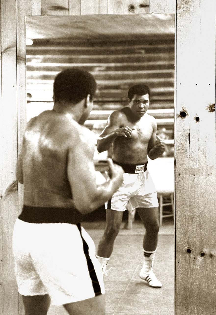 Mirror-Boxing At Deer Lake, 1978