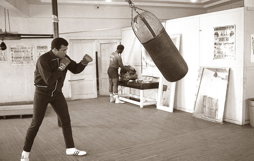 Fifth Street Gym, Miami Beach, 1977. This Was Where Ali Began His Boxing Career After Winning Gold At The Olympics In 1960