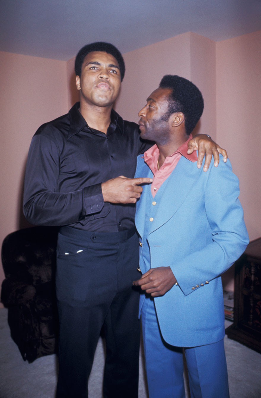 Muhammad Ali With Pele