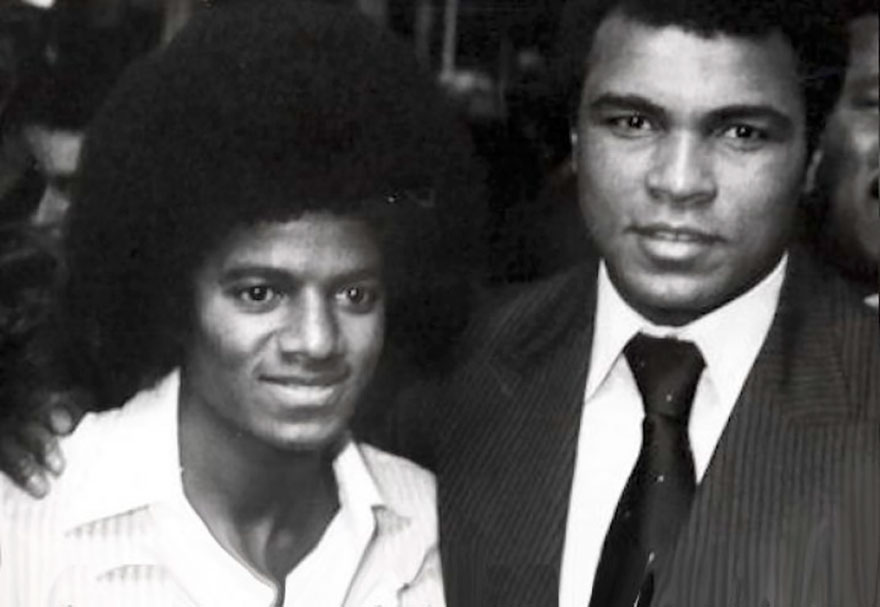 Muhammad Ali With Michael Jackson