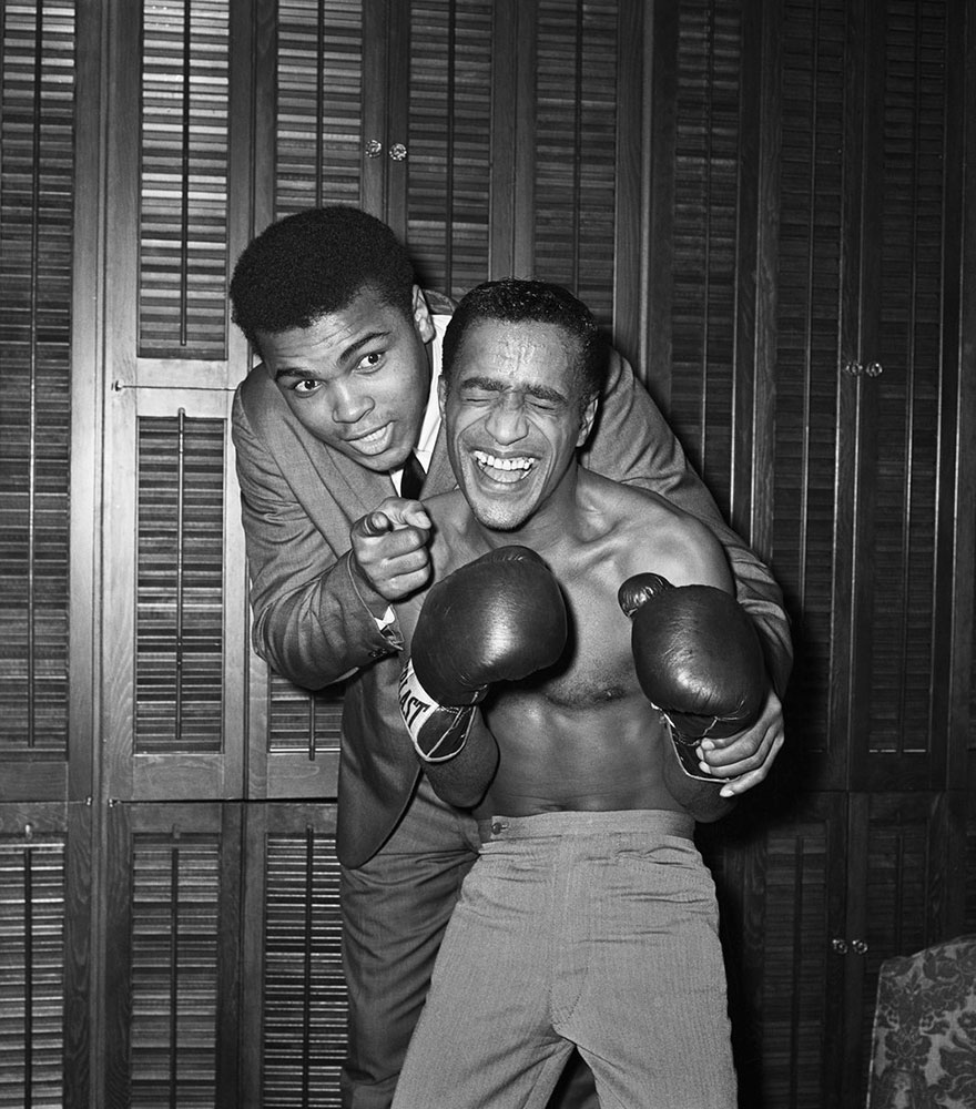 Muhammad Ali With Sammy Davis Junior